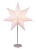 STAR Trading Standleuchte "Bobo" in Creme - (B)34 x (H)51 cm