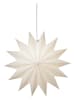 STAR Trading Papieren ster "Plain" wit - Ø 60 cm
