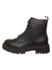 Skechers Leren boots "Modern Rugged" zwart