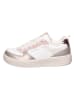 Skechers Leder-Sneakers "Sport Court" in Weiß/ Gold
