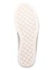Skechers Leren sneakers "Sport Court" wit/goudkleurig