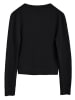 Polo Club Cardigan in Schwarz