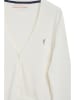 Polo Club Cardigan in Weiß