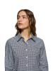 Polo Club Blouse - slim fit - donkerblauw/wit