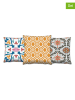 ABERTO DESIGN 3er-Set: Kissen in Bunt