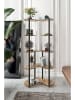 ABERTO DESIGN Standleuchte in Hellbraun/ Schwarz - (B)65 x (H)150 x (T)35 cm