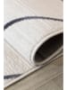 ABERTO DESIGN Kurzflor-Teppich in Creme