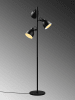 ABERTO DESIGN Staande lamp zwart - (H)162 cm