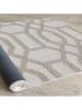 ABERTO DESIGN Kurzflor-Teppich in Creme/ Beige