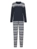 Calida Pyjama in Dunkelblau