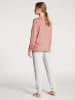 Calida Pyjama in Rosa/ Weiß