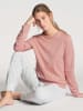 Calida Pyjama in Rosa/ Weiß