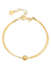 Ania Kruk Vergold. Armkette mit Schmuckelement - (L)16 cm