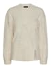 Pieces Sweter w kolorze kremowym