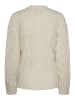 Pieces Sweter w kolorze kremowym
