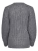 Pieces Sweter w kolorze szarym