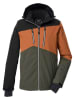 Killtec Ski-/ Snowboardjacke in Khaki/ Orange
