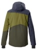 Killtec Ski-/ Snowboardjacke in Khaki/ Blau