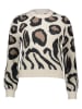 JDY Pullover in Creme/ Braun