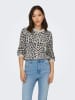 JDY Pullover "Lorraine" in Creme/ Schwarz