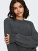 JDY Pullover "Rue" in Dunkelgrau