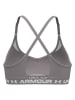 Under Armour Sport-BH "Crossback" in Grau - Low