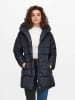 ONLY Doorgestikte mantel donkerblauw