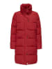 ONLY Doorgestikte mantel rood