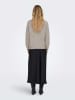 ONLY Sweter w kolorze szarobrązowym