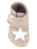 Living Kitzbühel Wollen pantoffels "Sterren" beige