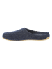 Living Kitzbühel Wollen pantoffels donkerblauw