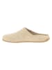 Living Kitzbühel Wollen pantoffels "Rodekruis" beige