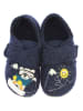 Living Kitzbühel Wollen pantoffels "Snowbear" donkerblauw