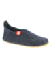 Living Kitzbühel Wollen pantoffels "Rodekruis" donkerblauw