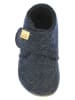 Living Kitzbühel Woll-Hausschuhe in Dunkelblau