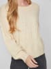 Vila Pullover in Creme
