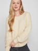 Vila Pullover in Creme