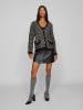 Vila Blazer in Schwarz/ Beige