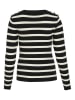 Vila Pullover in Schwarz/ Creme