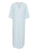 Kaffe Kleid in Weiß/ Hellblau