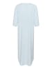 Kaffe Kleid in Weiß/ Hellblau
