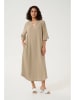 Kaffe Kleid in Hellbraun