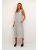 Kaffe Kleid in Weiß/ Anthrazit