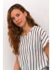 Kaffe Bluse in Weiß/ Schwarz