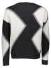 Cecil Pullover in Schwarz/ Weiß