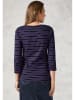 Cecil Pullover in Schwarz/ Lila