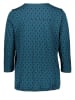 Cecil Longsleeve in Blau/ Schwarz
