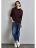 Street One Bluza w kolorze bordowym