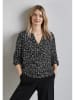 Street One Bluse in Schwarz/ Weiß