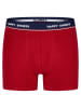 Happy Shorts 2er-Set: Boxershorts in Dunkelblau/ Rot
